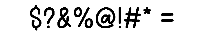 Burger Sweet Font OTHER CHARS