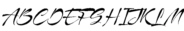 Burgiento Font UPPERCASE