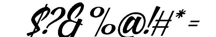 BuriedsAuthentic-Regular Font OTHER CHARS