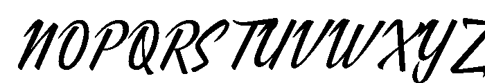 BuriedsAuthentic-Regular Font UPPERCASE