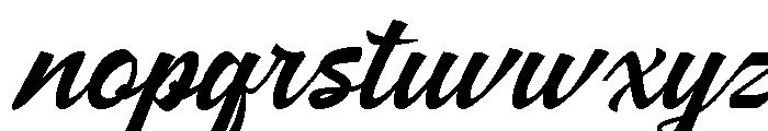 BuriedsAuthentic-Regular Font LOWERCASE