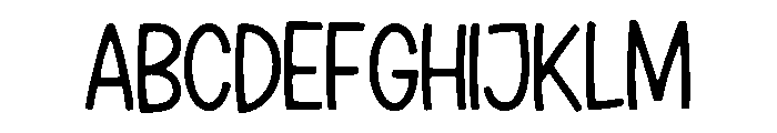 Burly_Wood Font UPPERCASE