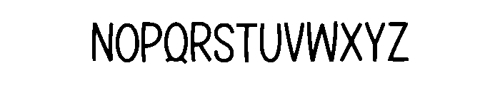 Burly_Wood Font LOWERCASE