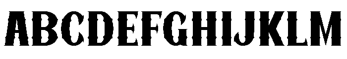 Burn Spirit Font UPPERCASE