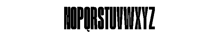 Burnian Regular Font UPPERCASE