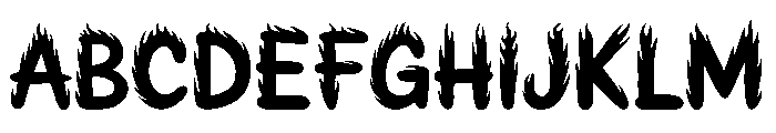 Burning Flame FONT
