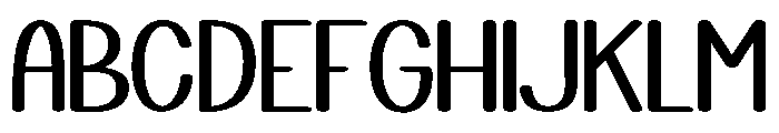 Burning Summer Font UPPERCASE