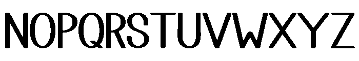 Burning Summer Font UPPERCASE