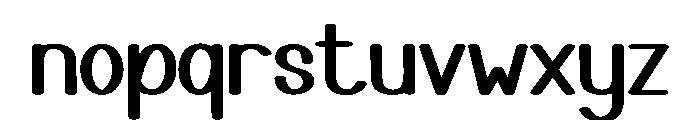 Burning Summer Font LOWERCASE