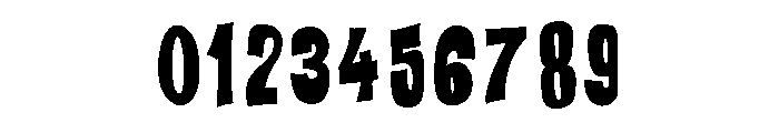 Burnout Paradise Regular Font OTHER CHARS
