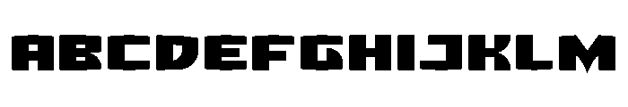 Burns Drift Font UPPERCASE