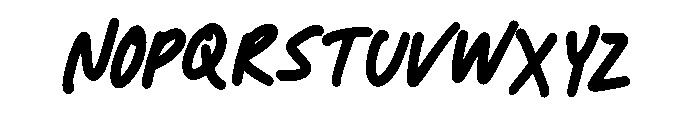 Burnt Ledger Font UPPERCASE