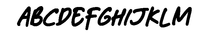 Burnt Ledger FONT