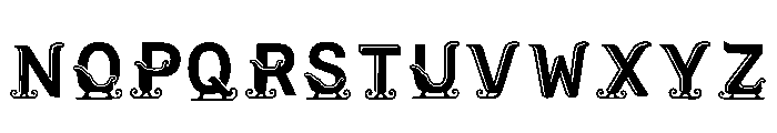 Bursa Regular Font UPPERCASE
