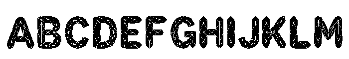 Burse Regular Font UPPERCASE