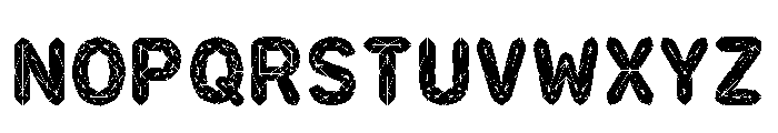 Burse Regular Font UPPERCASE