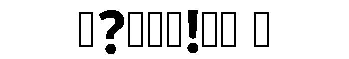 Burst Regular Font OTHER CHARS