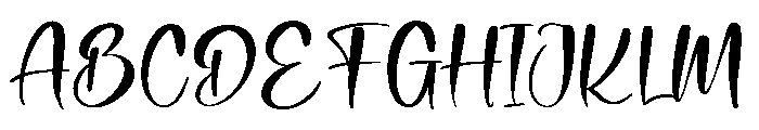 Burton Font UPPERCASE