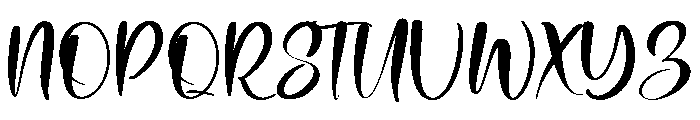 Burton Font UPPERCASE