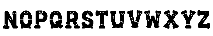 Busan Regular Font LOWERCASE
