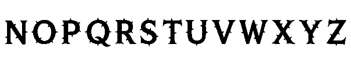 Busch Regular Font LOWERCASE