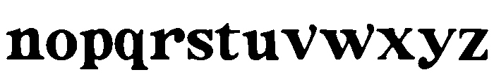 Bush_Tomato Font LOWERCASE