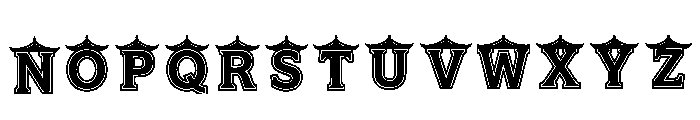Bushra Regular Font LOWERCASE