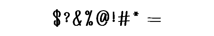 Busines Font OTHER CHARS