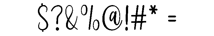 Business Friends Font OTHER CHARS