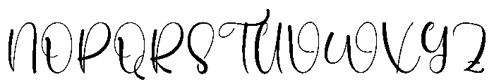 Business Friends Font UPPERCASE