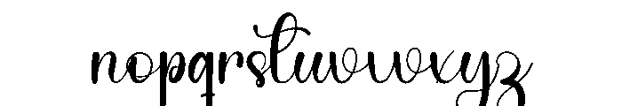 Business Friends Font LOWERCASE