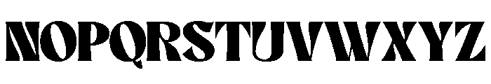 Buson Font UPPERCASE