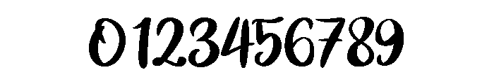 Busted Regular Font OTHER CHARS