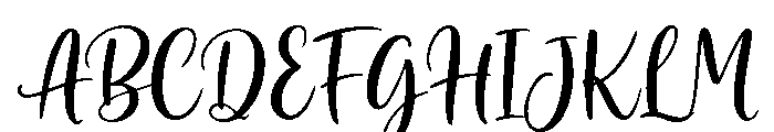 Busted Regular Font UPPERCASE