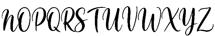 Busted Regular Font UPPERCASE