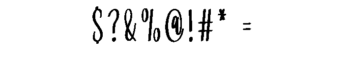Buterfly Painting Font OTHER CHARS