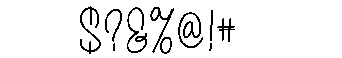 Buthany Font OTHER CHARS