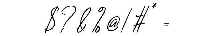 Butika Slehoy Regular Font OTHER CHARS