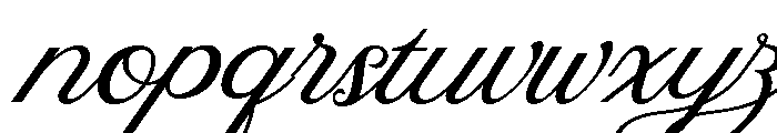 Buttain-Regular Font LOWERCASE