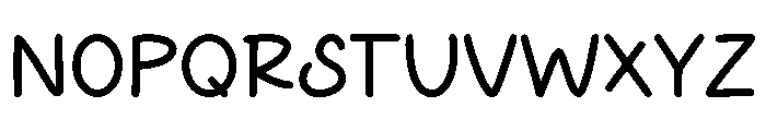 Butter Bonbon Font UPPERCASE