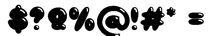 Butter Bun Soda Shine Font OTHER CHARS