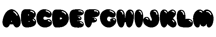 Butter Bun Soda Shine Font UPPERCASE