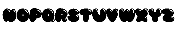 Butter Bun Soda Shine Font UPPERCASE
