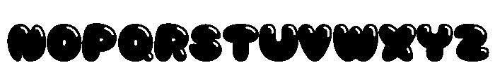 Butter Bun Soda Shine Font LOWERCASE