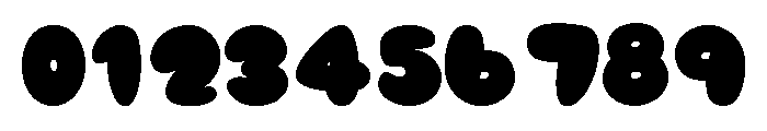 Butter Bun Soda Solid Font OTHER CHARS