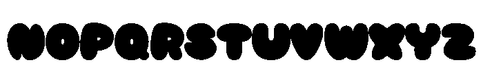Butter Bun Soda Solid Font UPPERCASE