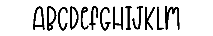 Butter Creamy Font UPPERCASE