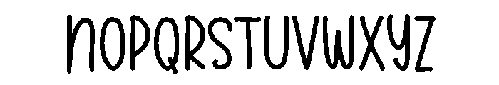 Butter Creamy Font UPPERCASE