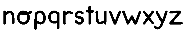 Butter Crumbs Font LOWERCASE