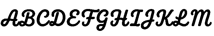 Butter Daisy Duo Script Font UPPERCASE